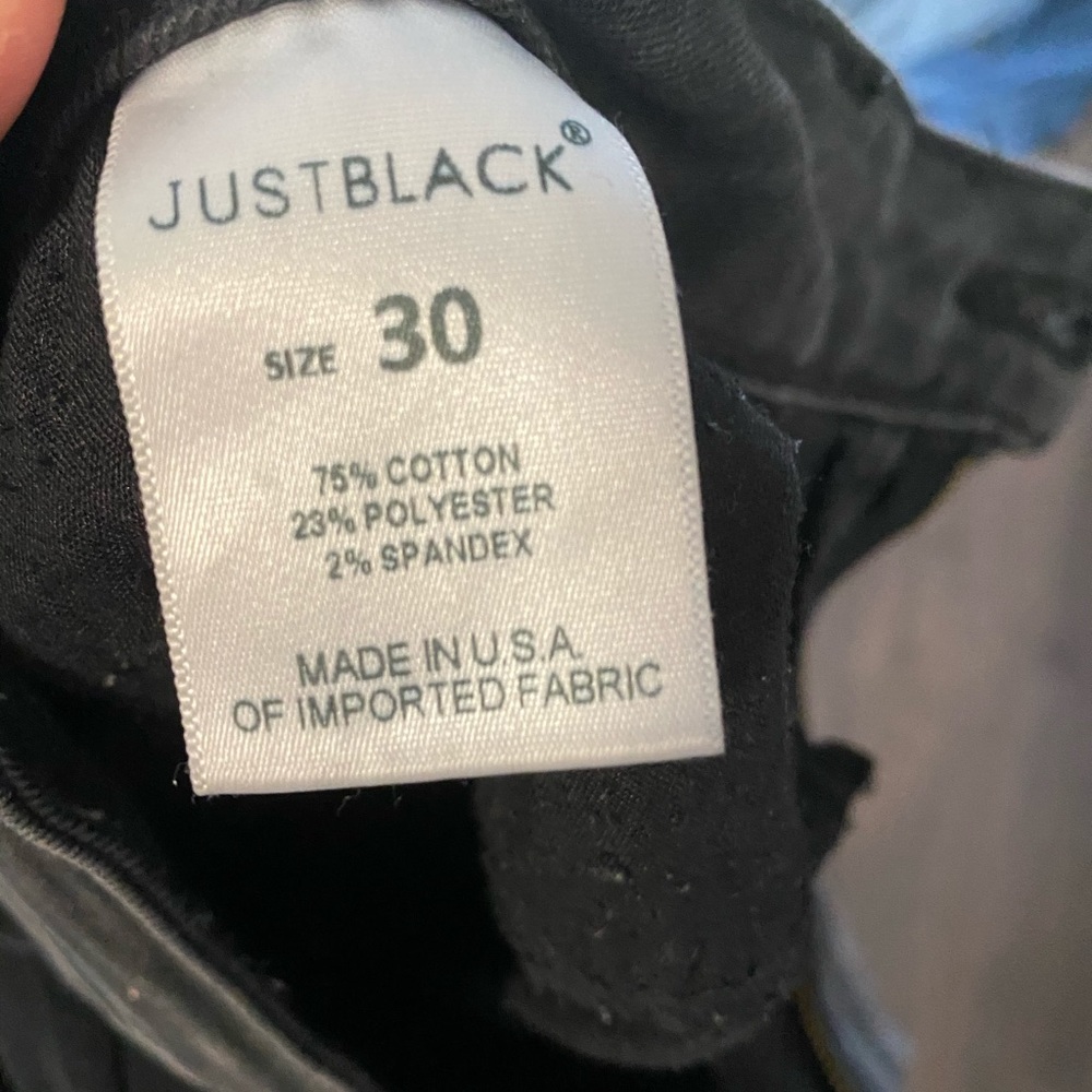Just Black Distressed Jeans size 10 - Picture 6 of 6